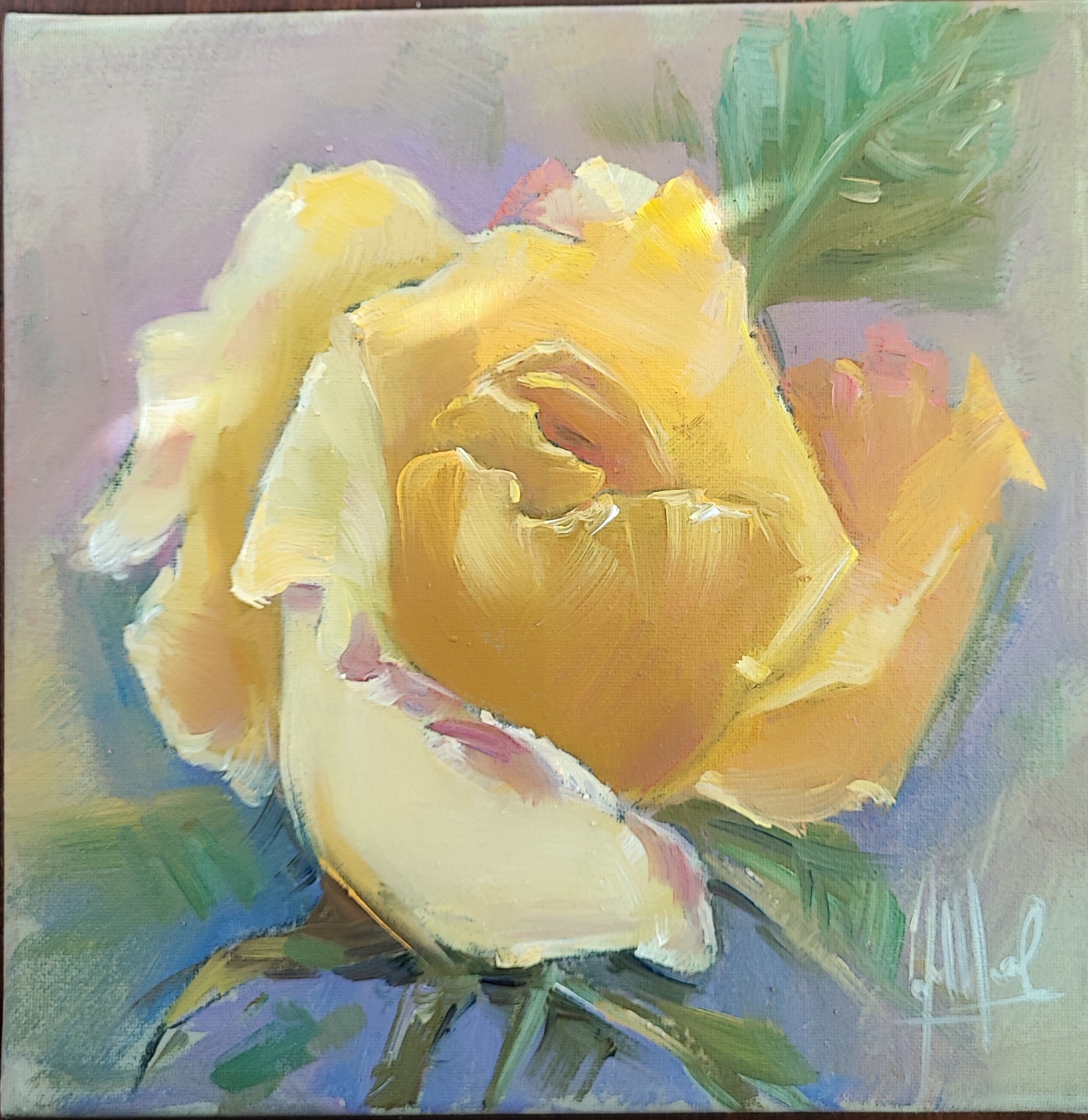 Yellow perfume