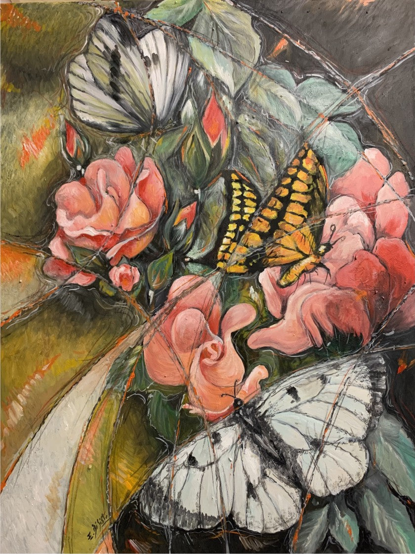 ROSAS Y MARIPOSAS