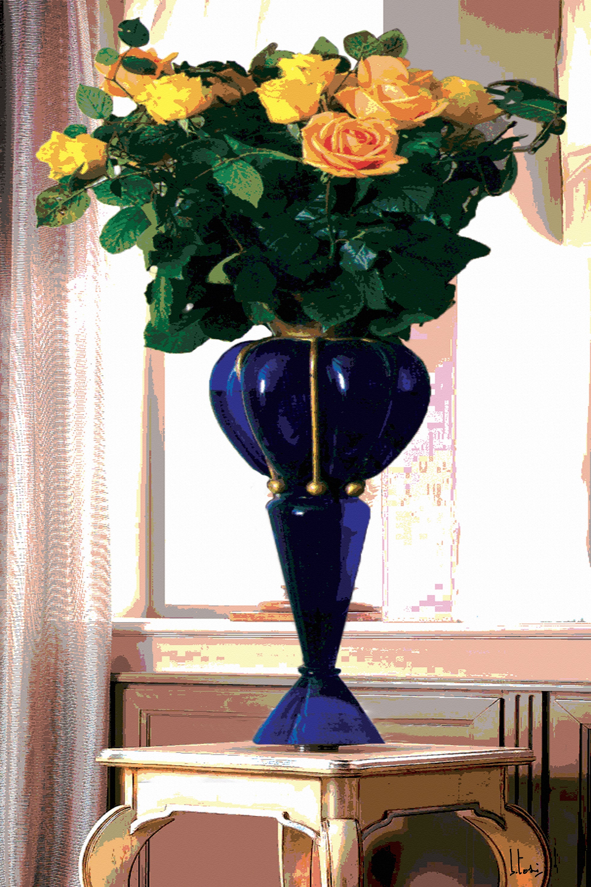 rosas amarillas