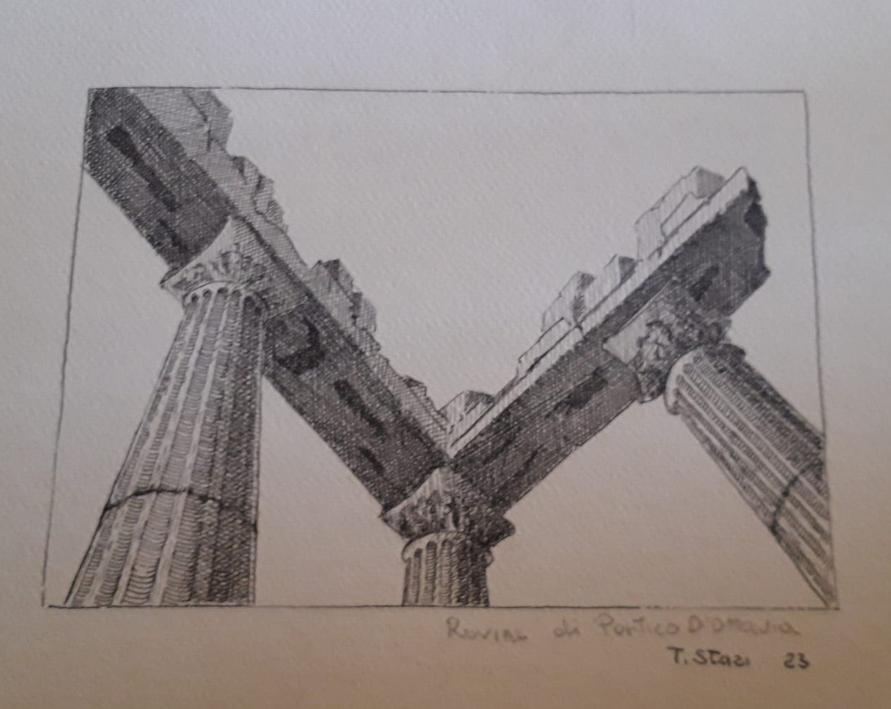 Ruins of the Portico of Octavia - Rome