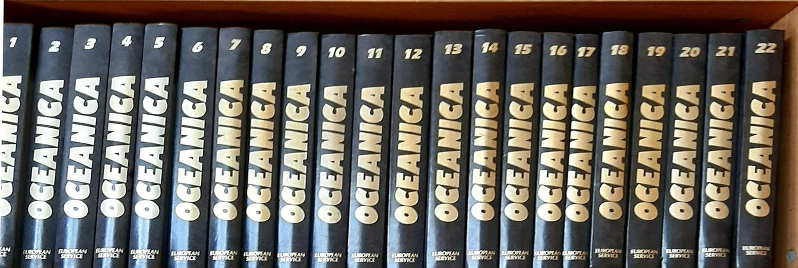Enciclopedia Oceánica 1986 - Ediciones Calderara