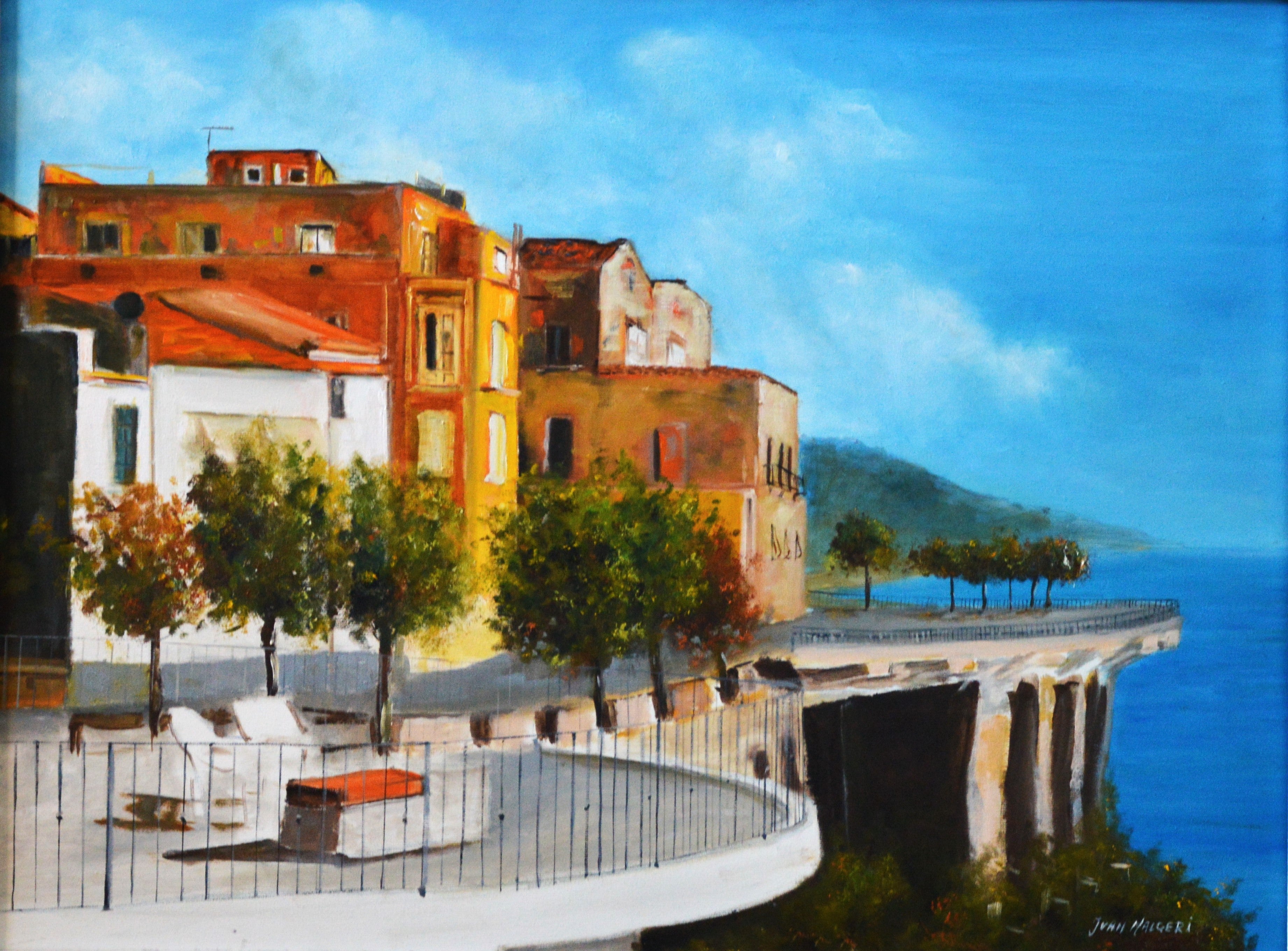 Roundabout on the sea