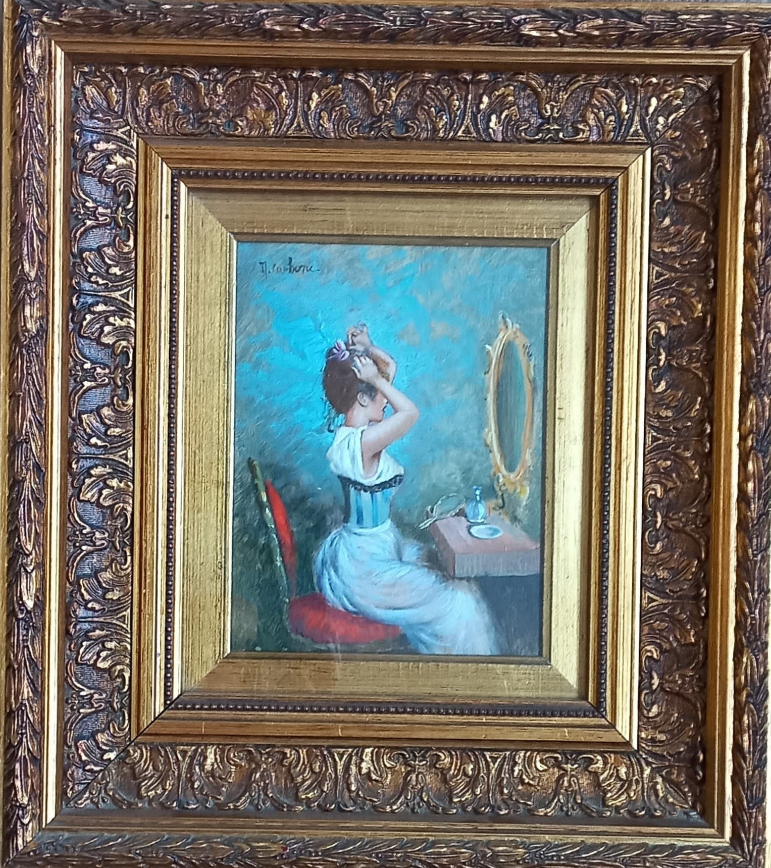 DONNA ALLO SPECCHIO- M. CARBONE