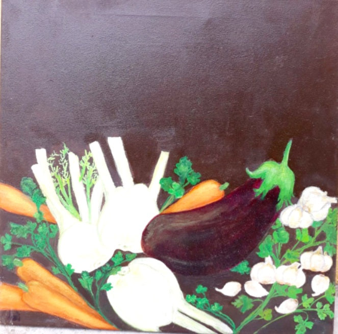 The vegetable table