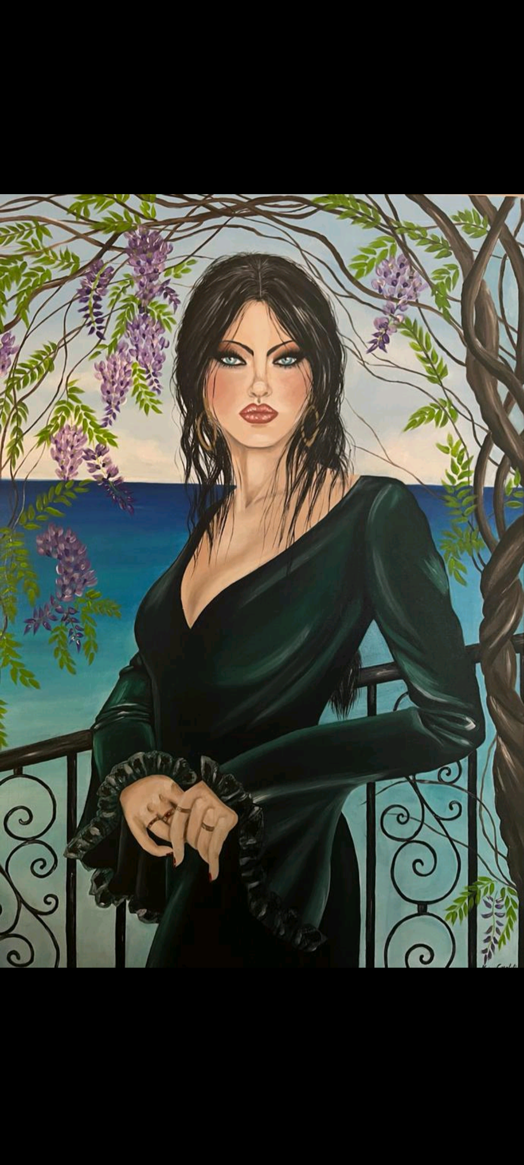 The wisteria