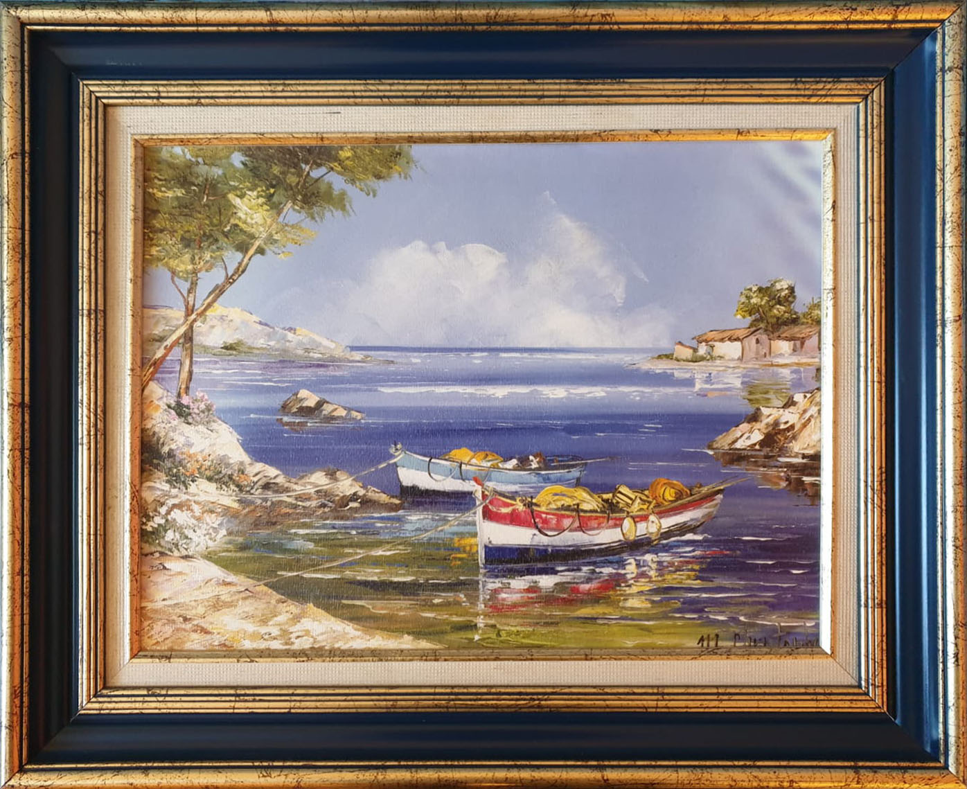 Sconosciuto - Olio su tela (coppia di opere)