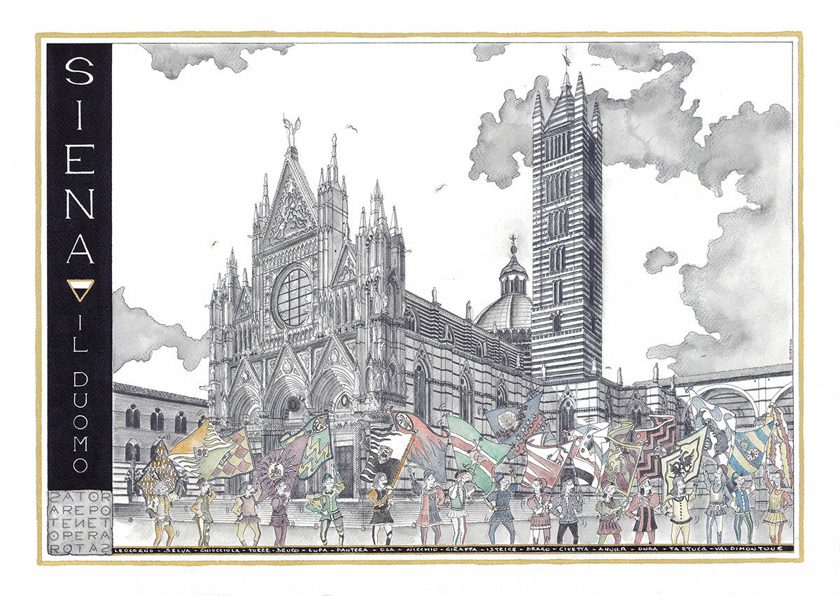 Davide Berrettini - Siena, la Catedral