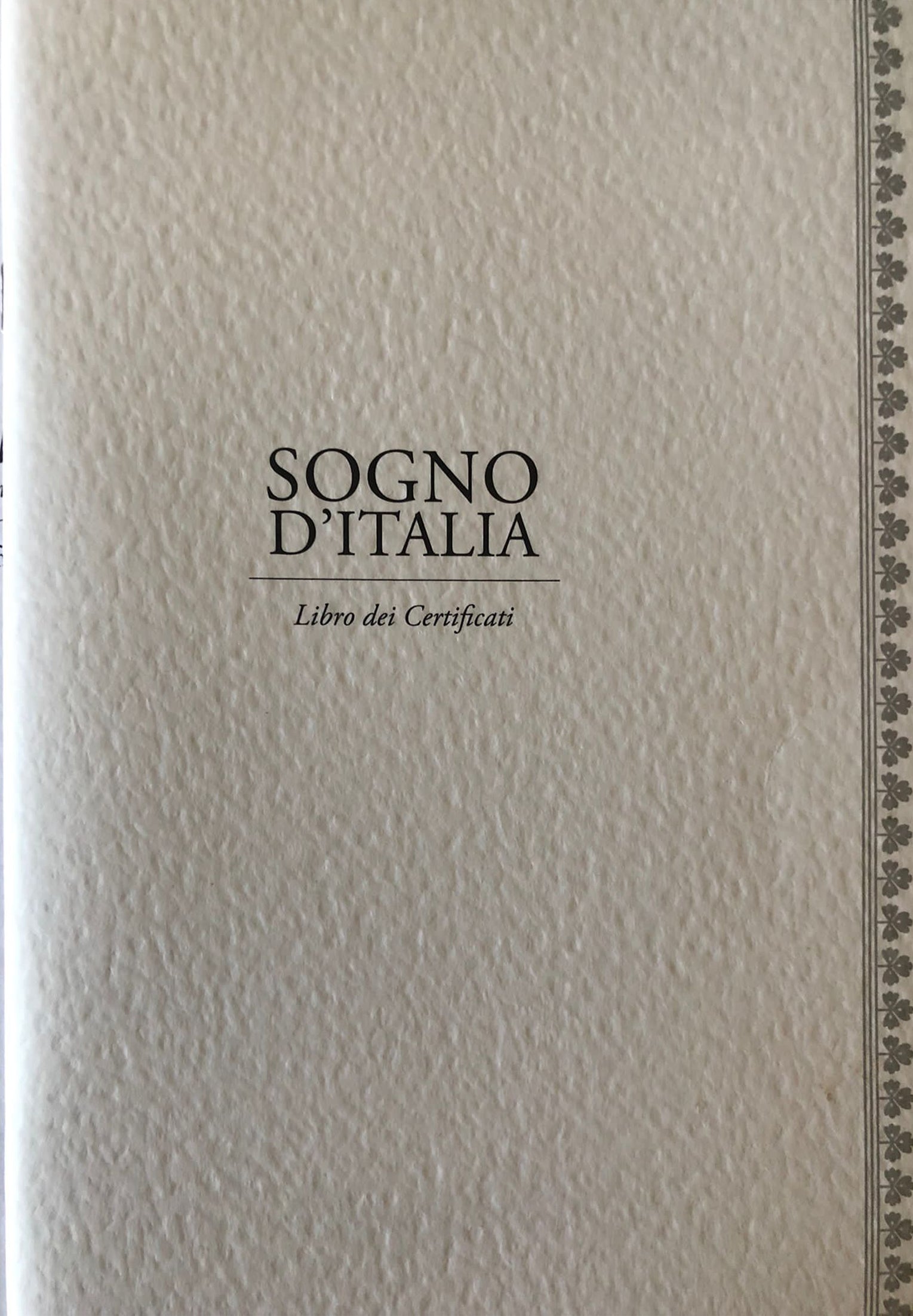 Sogno d'Italia - Fmr Art'è
