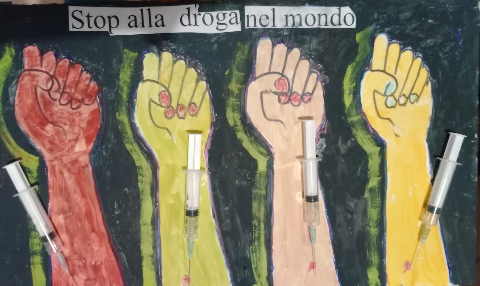 Stop drugs in the world