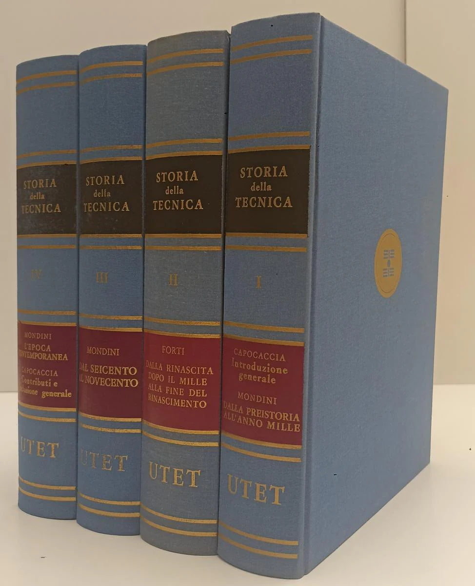 Historia de la tecnología - Utet (4 volúmenes)