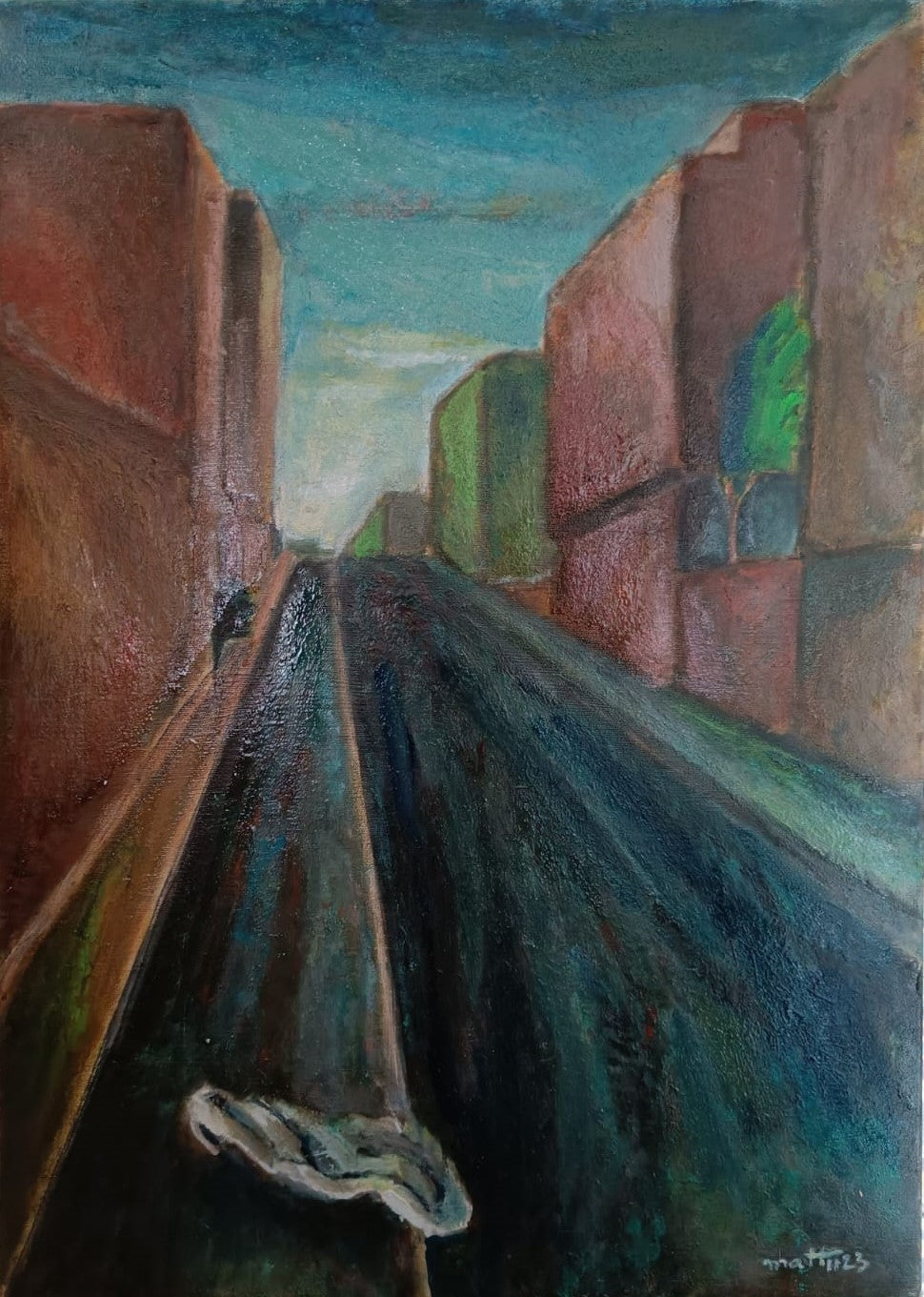 Uphill road