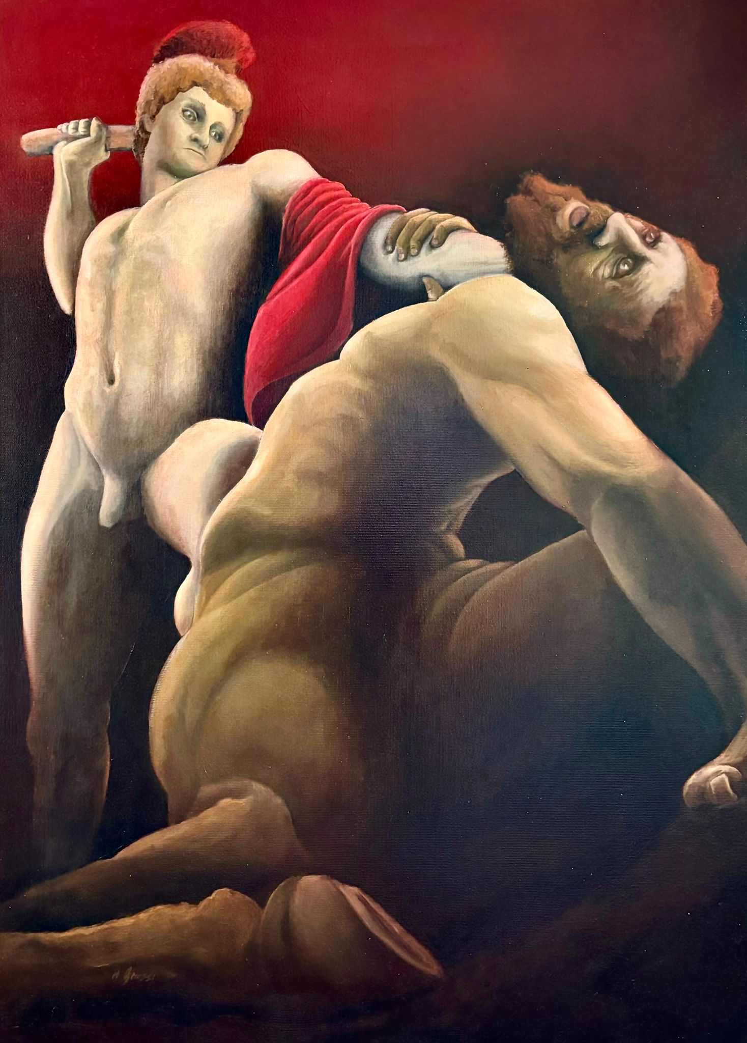 Theseus and the Centaur