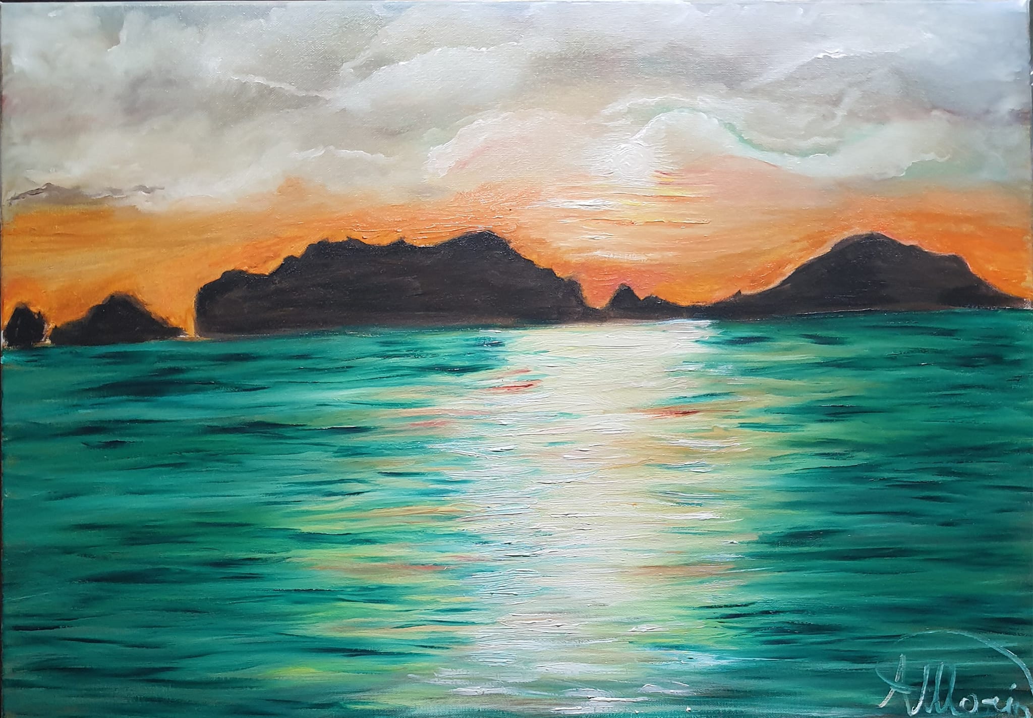 SUNSET ON PALMAROLA