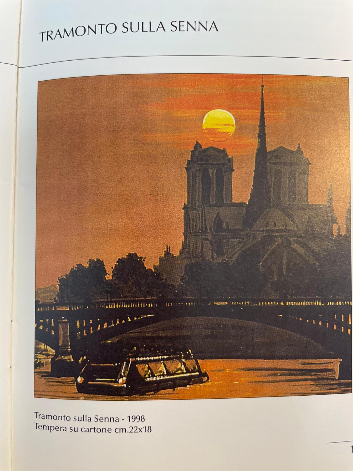 Sunset on the Seine