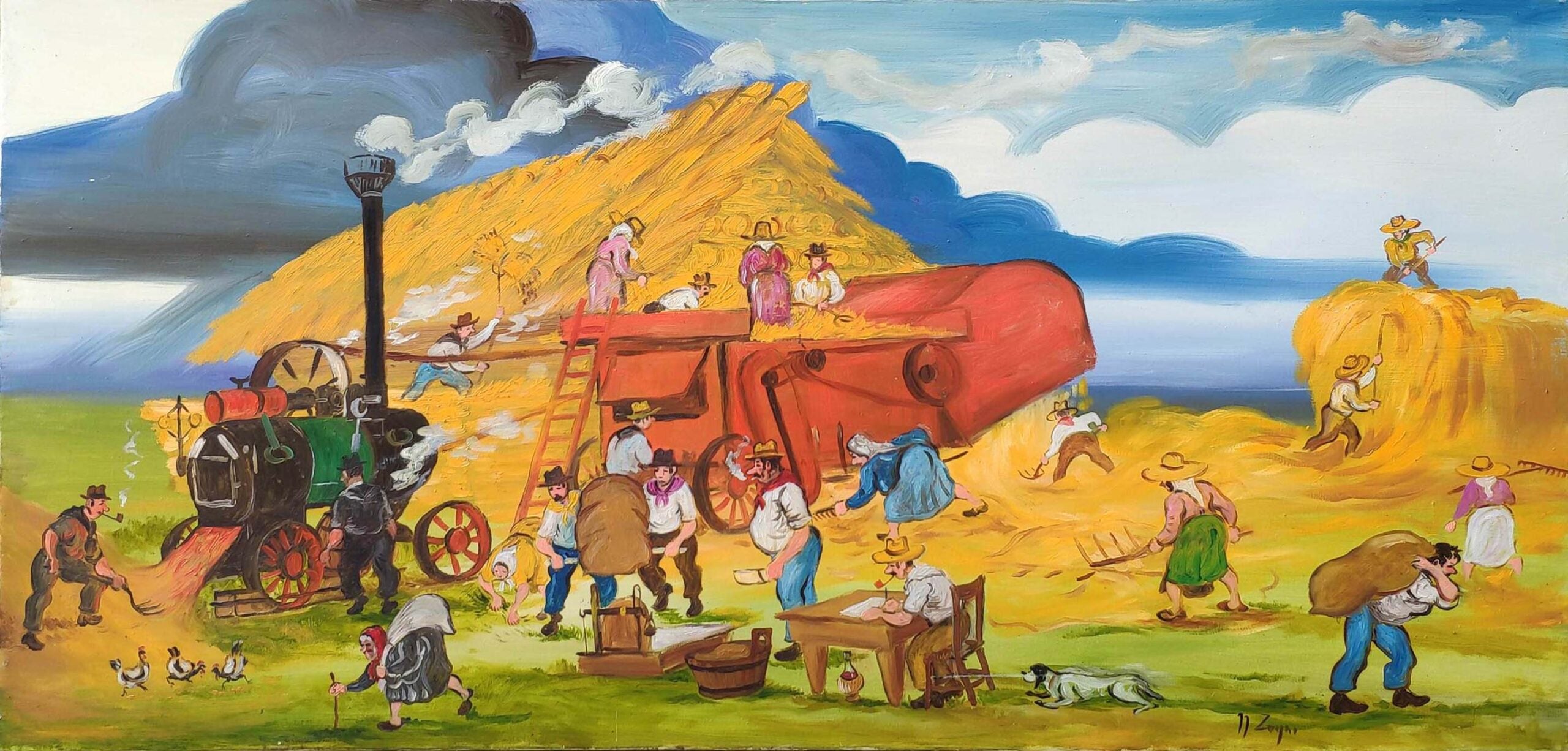 Nino Zagni - Trebbiatura