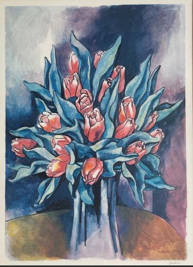 Renato Guttuso - Tulipani