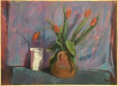 Red tulips