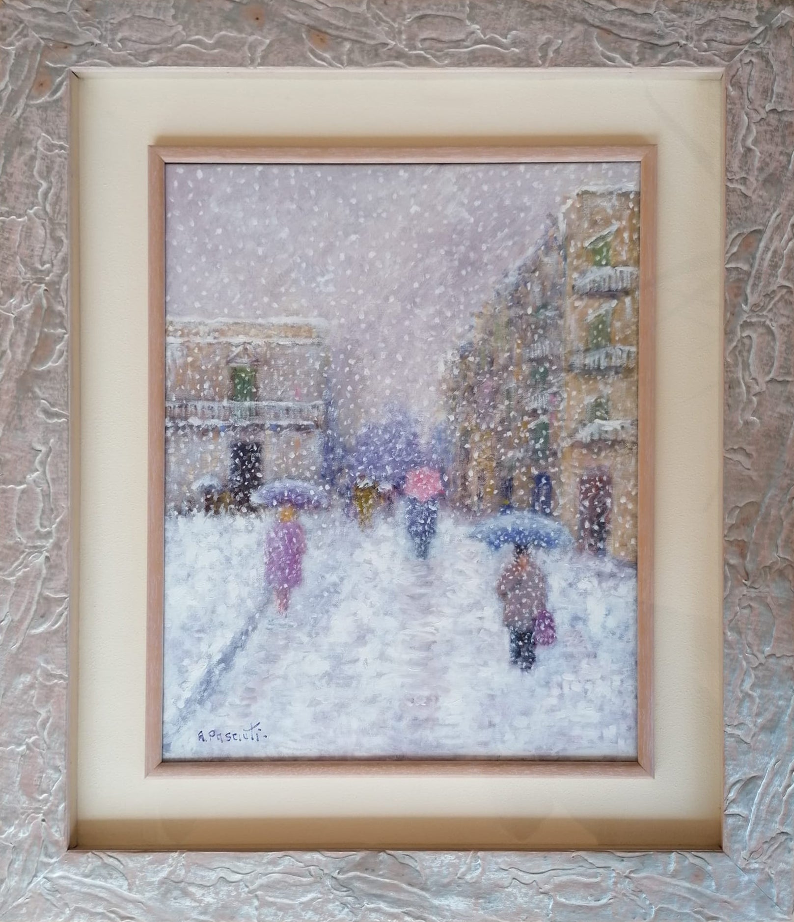 Antonio Pasciuti - Clear street under the snow