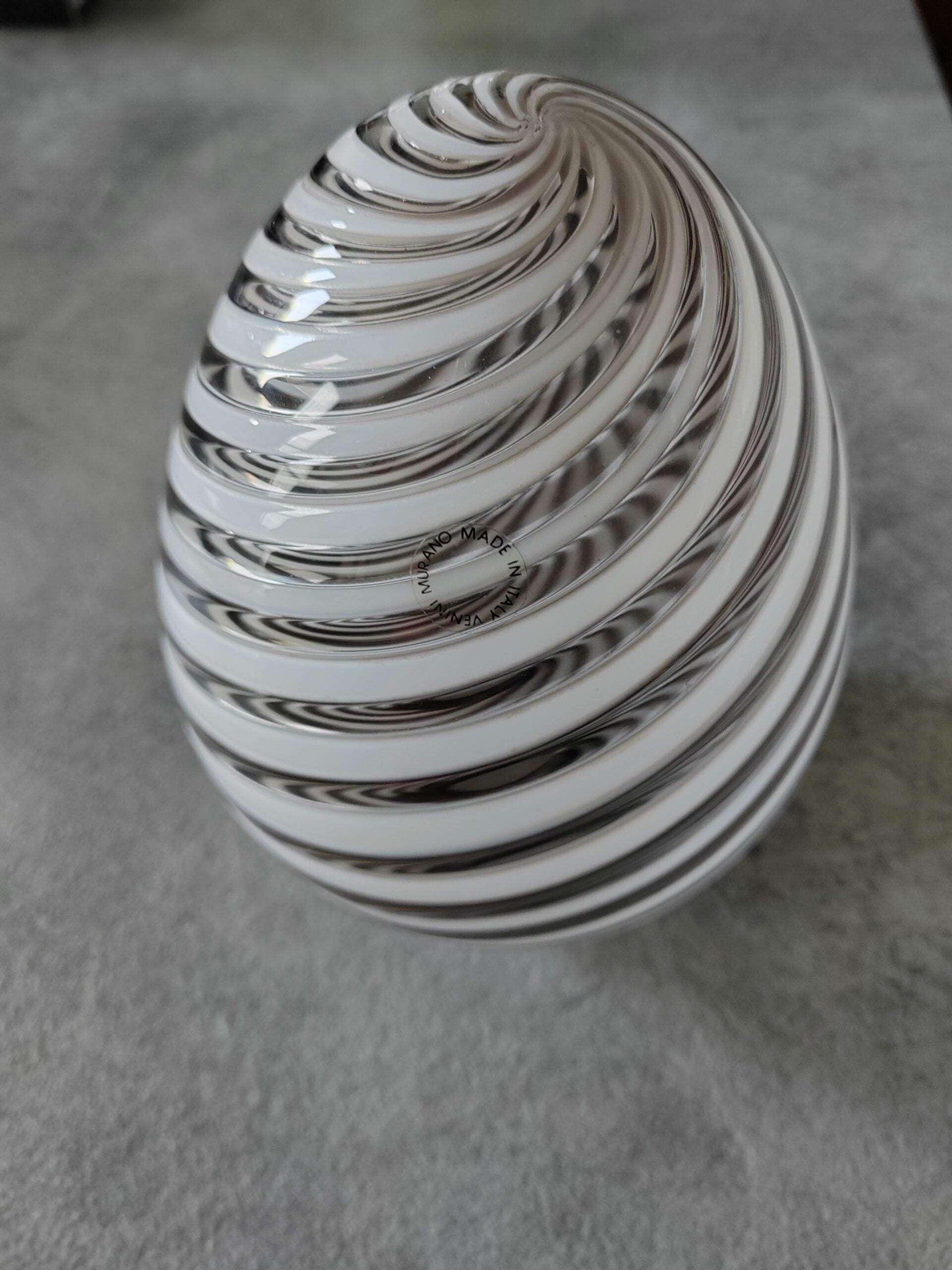 Venini - Untitled - (Murano glass egg)