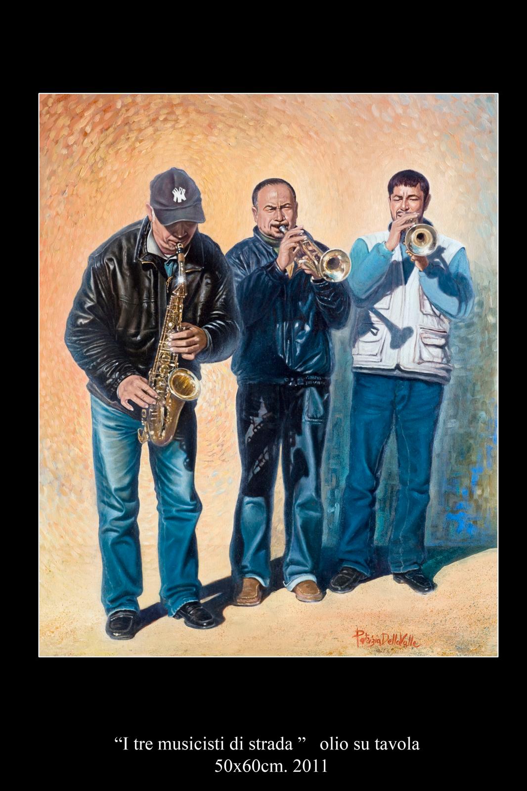 The three street musicians