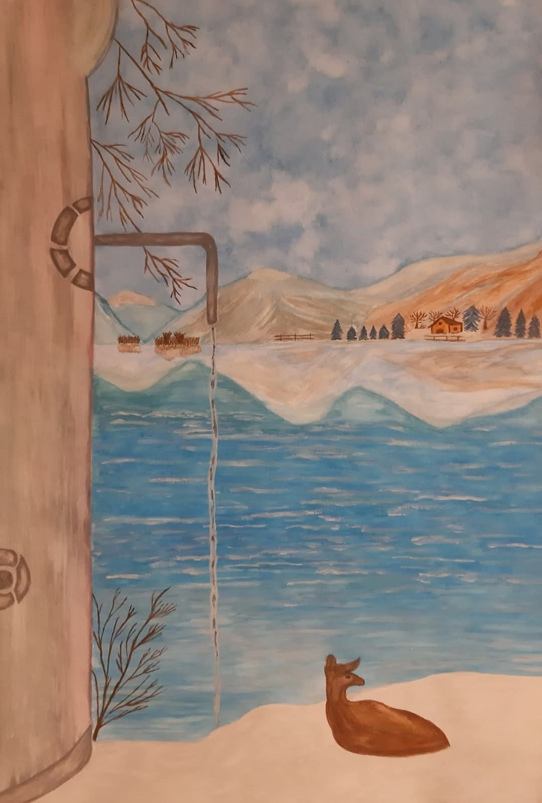 Winter on the lake
