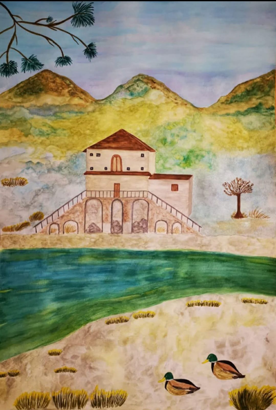The little church of the Madonna del Lago