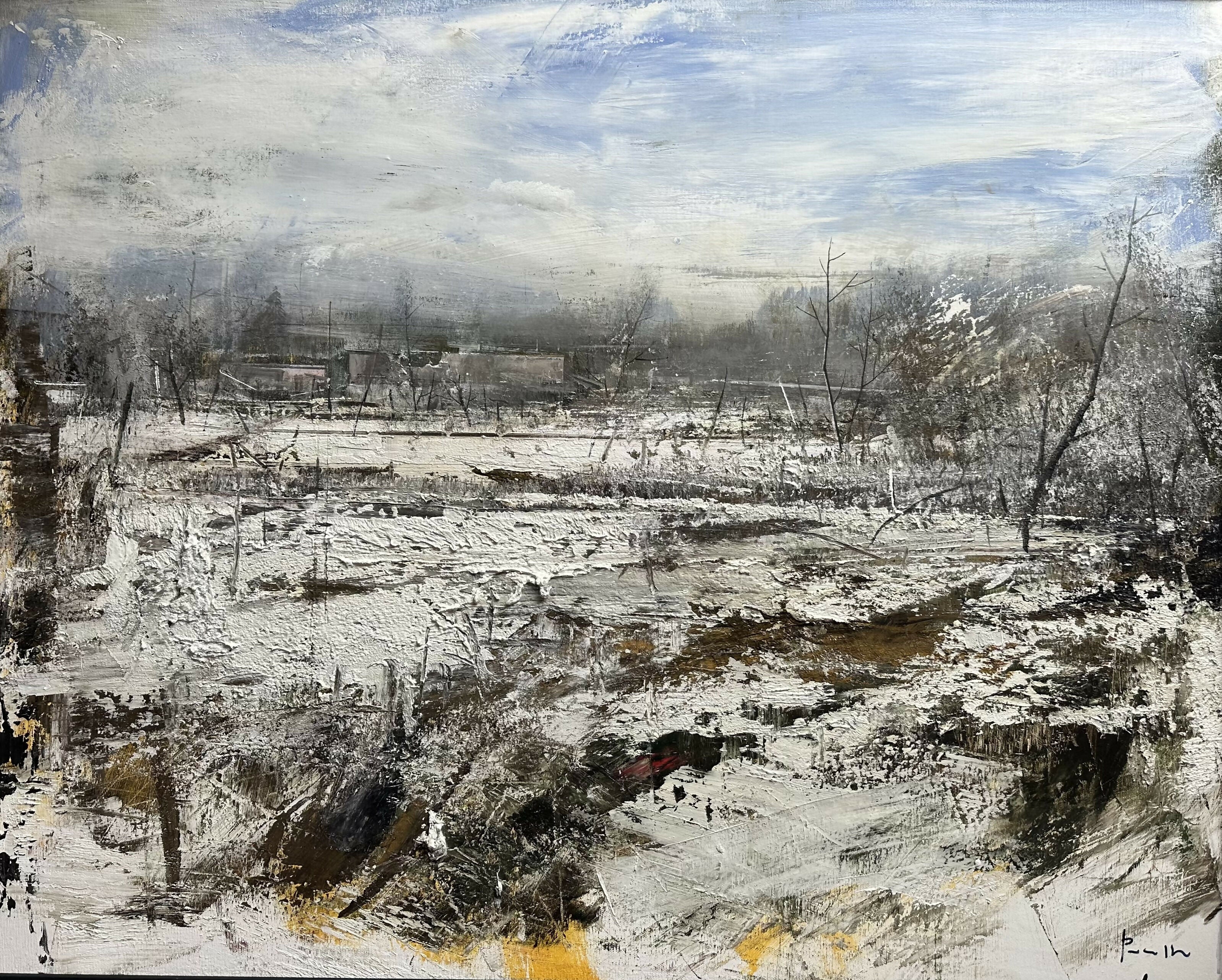 Lombard Landscape - Antonio Pedretti